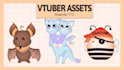 draw, animate, rig vtuber live2d asset, prop, mascot and pet