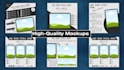 create etsy and shopify listing mockups for digital products, design the product
