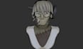 3d model any anime characters head or bust