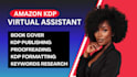 upload and format your ebook or paperback on amazon KDP