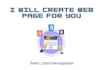 create web page using HTML CSS bootstrap