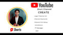 create and full setup short youtube channel