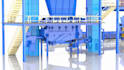 create 3d industrial animation robotic arm animation factory process automation
