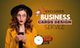 luxury business card designs to impress instantly