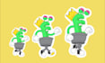 animate walk character animation gif nft