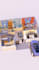 provide axonometric view with 3d animated video  and braucher