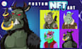 draw unique nft art and generate collection with metadata