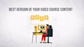 edit your training videos and create video course