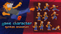design 2d game characters and sprites animation