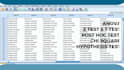 do statistical data analysis of survey, report writing 1hour