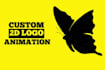 create 2d custom logo animation