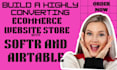 build and automate your custom ecommerce website using airtable, softr and n8n