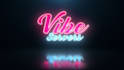 create a beautiful neon animation in 4k quality