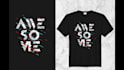 do graphic t shirt design and typography t shirt design