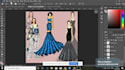 do digital illustration for fashion design art