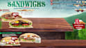 create a professional digital menu board, dynamic and static menu screen
