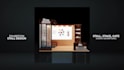 design 3d exhibition booth, event stage, gate, photo booth