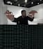 an interactive body hands face touch designer project