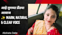 record a professional marathi voice over for your project