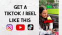 be your tiktok, reels, short form video editor
