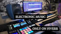 produce electronic techno house and club music for you