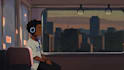 do lofi loop animation, animated gif, pixel art animation, illustration
