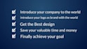 create an awesome and unique logo design