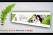 eye catchy  linkedin banner cover header design