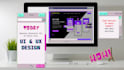 design a clean and modern website UI design