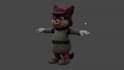 create custom 3d cartoon for game and printing