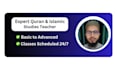 be your quran teacher or islamic studies tutor