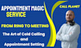 do cold calling and appointment setting