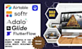 setup airtable crm automation softr webapp glide adalo mobile app nocobase ai
