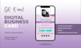create an interactive business card