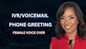 record a custom voice mail, IVR or telephony greeting