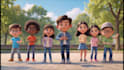 do ai video, 3d ai animation for kids story telling, 3d ai video 4k