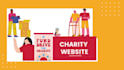 create a charity website portal for you
