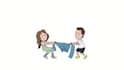 create custom 2d character cartoon animation video