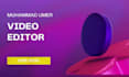 edit your video for youtube or whatever you want in 1 day