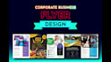 design creative unique professional corporate business flyer