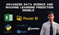 do big data analysis, data science, deep, machine learning prediction models