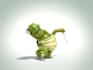 make this funny turtle dance and get CRAZY and show your logo or text