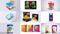 do premium product label, box package, pouch bag design