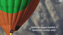 show your logo in this hot air balloon promotional video commercial