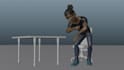 make maya animation with your 3d character