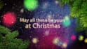do a christmas and new year greeting video