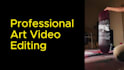 edit your art video for reels, tiktok, youtube shorts