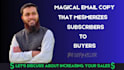 write converting sales email copy and email sequence for your email marketing