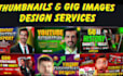 design click worthy youtube thumbnails to increase clicks