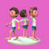 make custom 3d stylized characters for games and movies
